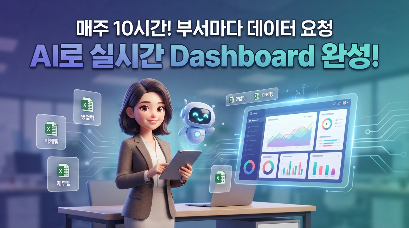 [HR] 근태·인건비 현황 집계 자동화, Python+Streamlit으로 실시간 Dashboard 구현 | 주 10시간 → 1.5시간으로 단축