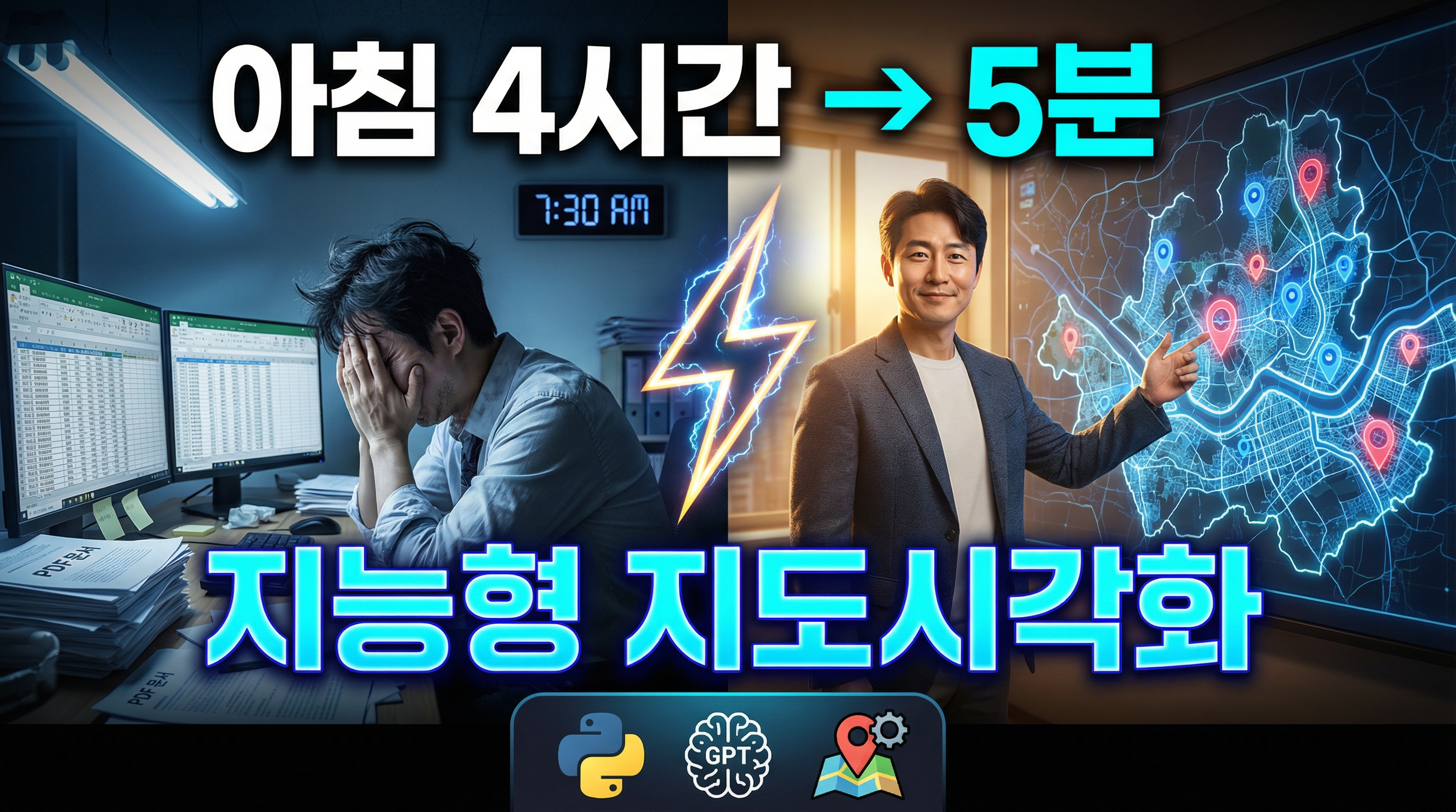 [바이브코딩 혁신사례]  실사례 — S통신사 비개발자가 만든 지능형 시위 지도